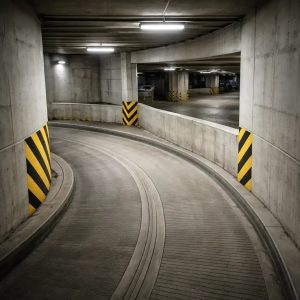 آموزش پارکینگ رمپ دار