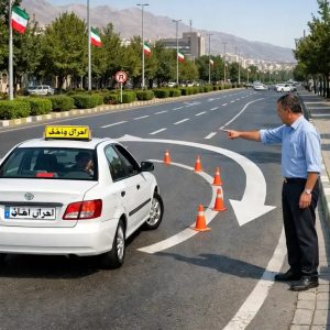 آموزش کامل دور زدن از بلوار و خیابان 